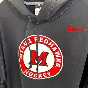 Nike Miami Redhawks Hockey Hoodie